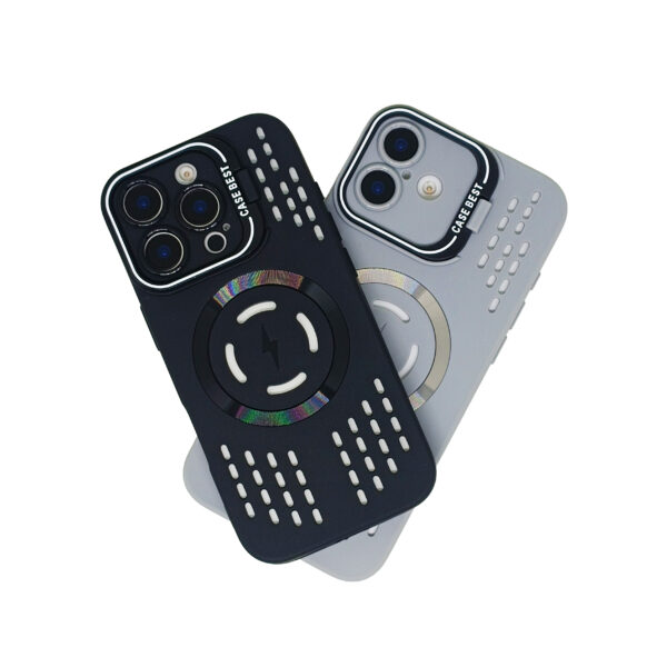 Anti-heat Dissipation Protective iPhone Case with Camera Guard Magnetic Wireless Charging Support