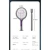 AA-EN-000002-16 Smart Electric Mosquito Swatter with 90° Rotating Head & Extendable Handle, Type-C Rechargeable Bug Zapper, Wall-Mount Mosquito Trap Lamp with Safety Mesh & Auto-Discharge