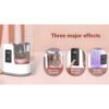 3-in-1 Electric Makeup Brush Cleaner and Dryer Machine with Air Dryer, USB Rechargeable Automatic Cosmetic Brush Washing