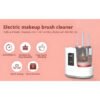 3-in-1 Electric Makeup Brush Cleaner and Dryer Machine with Air Dryer, USB Rechargeable Automatic Cosmetic Brush Washing