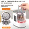 3-in-1 Electric Makeup Brush Cleaner and Dryer Machine with Air Dryer, USB Rechargeable Automatic Cosmetic Brush Washing