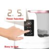 3-in-1 Electric Makeup Brush Cleaner and Dryer Machine with Air Dryer, USB Rechargeable Automatic Cosmetic Brush Washing