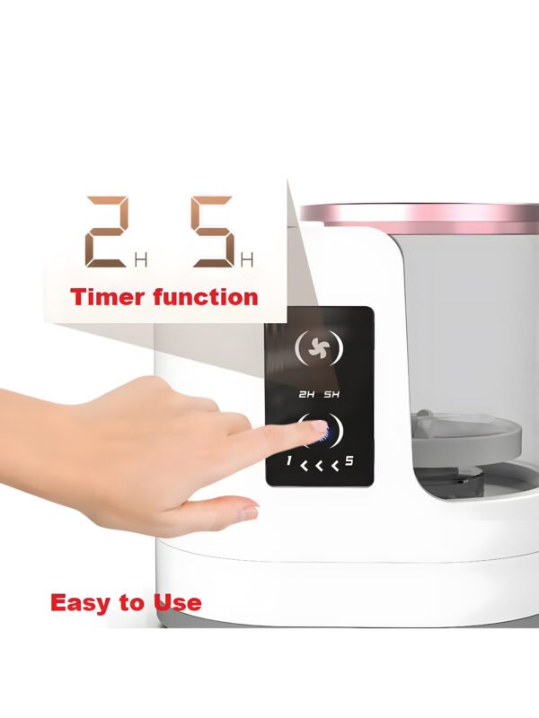 3-in-1 Electric Makeup Brush Cleaner and Dryer Machine with Air Dryer, USB Rechargeable Automatic Cosmetic Brush Washing