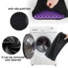 Double Thick Gel Seat Cushion, Breathable Honeycomb Pressure Relief Cushion for Office Chair, Car & Wheelchair with Non-Slip Cover