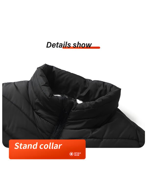 21-Zone USB Electric Heated Vest for Men & Women – Lightweight Winter Heating Jacket with 3 Heat Levels, Fast Heating, Graphene Thermal Vest for Outdoor Sports & Work