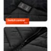 21-Zone USB Electric Heated Vest for Men & Women – Lightweight Winter Heating Jacket with 3 Heat Levels, Fast Heating, Graphene Thermal Vest for Outdoor Sports & Work