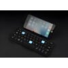 Ultra-Slim Foldable Bluetooth Keyboard with Built-in Phone & Tablet Stand – Multi-Device Wireless Pocket Keyboard for iOS, Android & Windows