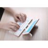 Ultra-Slim Foldable Bluetooth Keyboard with Built-in Phone & Tablet Stand – Multi-Device Wireless Pocket Keyboard for iOS, Android & Windows