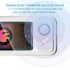 Waterproof Shower Phone Holder with Built-in Bluetooth Speaker, 360° Rotation Anti-Fog Wall Mount Phone Case