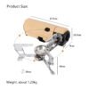 Portable Camping Gas Stove with Carrying Bag, Foldable Outdoor Cassette Burner for Hiking, Picnic & Camping